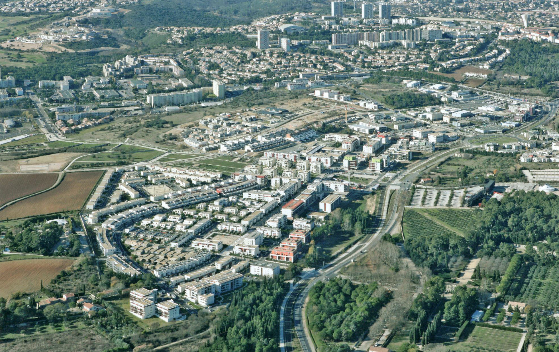 Montpellier, le quartier Malbosc