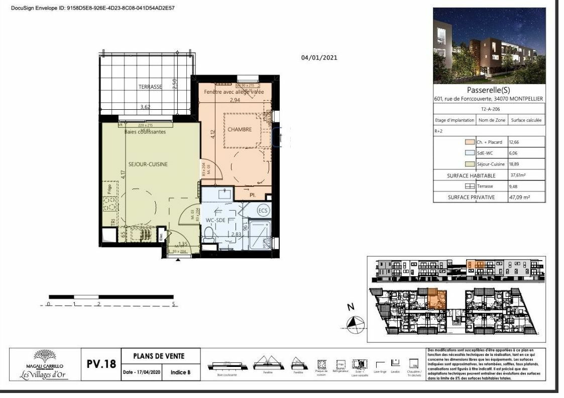 Image_, Appartement, Montpellier, ref :GEST_PASSERELLE