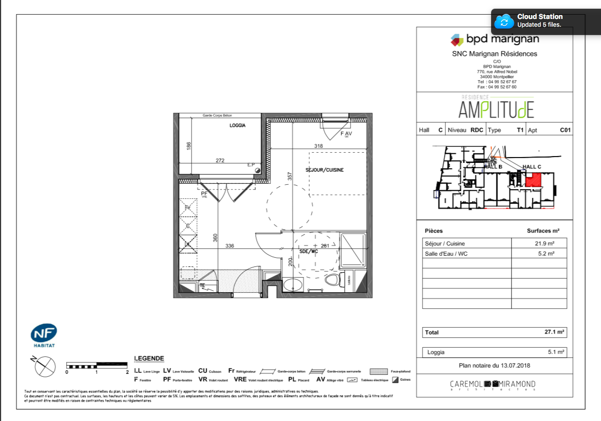 Image_, Appartement, Montpellier, ref :PROD_T1_ESTA