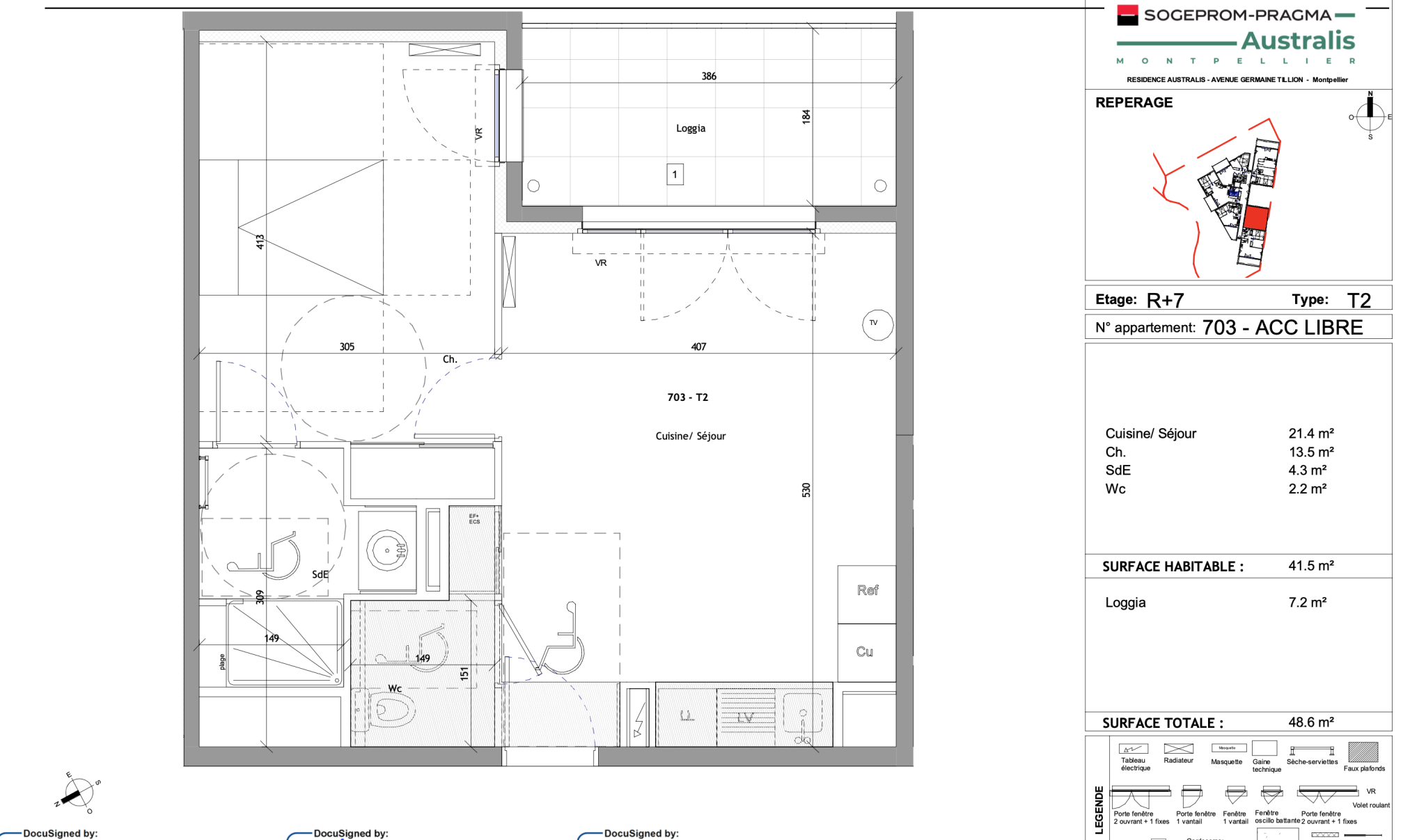 Image_, Appartement, Montpellier, ref :LOC_AUSTRA