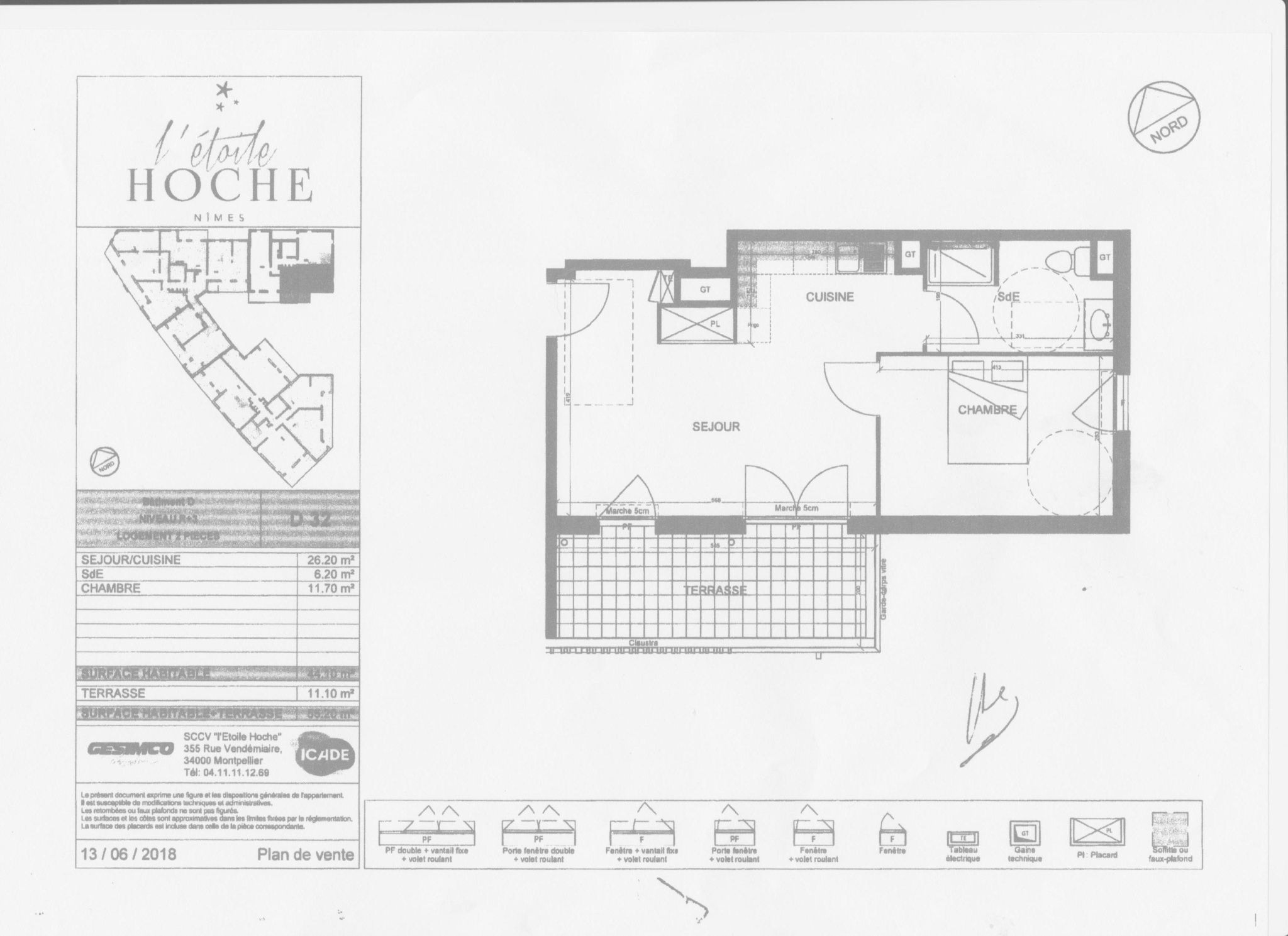 Image_, Appartement, Nîmes, ref :NIMES_T2_EH