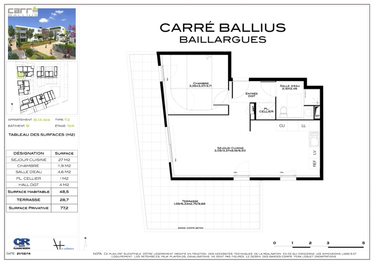 Image_, Appartement, Baillargues, ref :T_670_57
