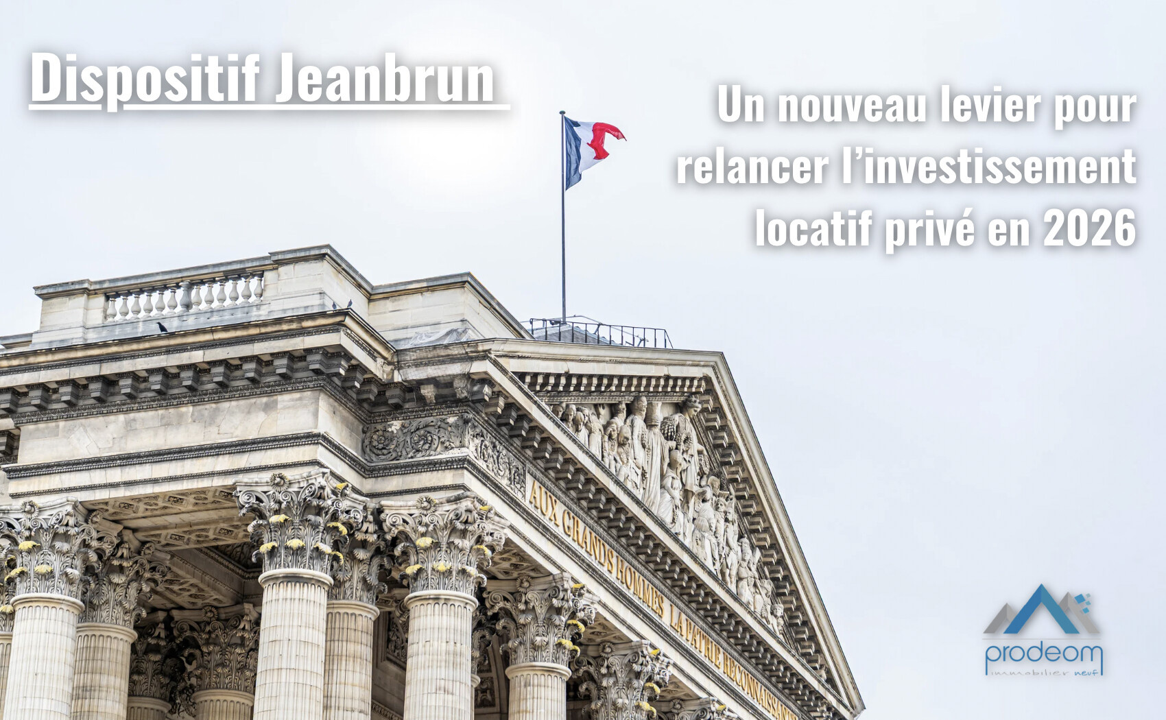 Dispositif Jeanbrun : un nouveau levi...